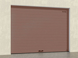  Ворота DoorHan гаражные секционные из алюминиевых панелей с пружинами растяжения RSD01LUX 
