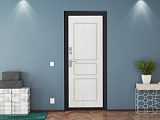 Дверь модели ТЕРМО 980x2050 правая белая
